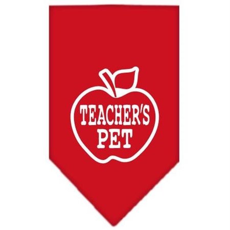 MIRAGE PET PRODUCTS Mirage Pet Products 66-96 LGRD Teachers Pet Screen Print Bandana Red Large 66-96 LGRD